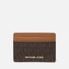 Purses|MICHAEL Michael Kors Jet Set Faux Leather Card Holder