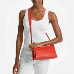 Bags|Dr. Martens MICHAEL Michael Kors Moore Leather Pouchette Bag