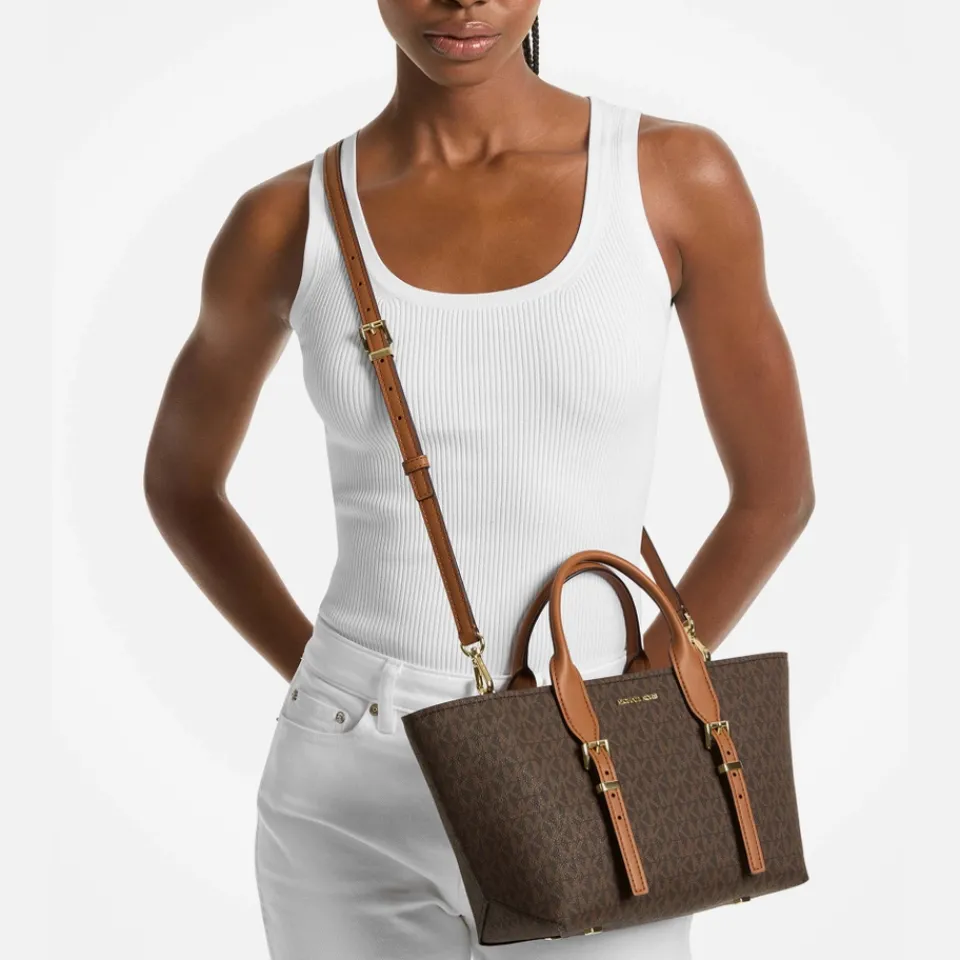 Bags|Dr. Martens MICHAEL Michael Kors Moore Faux Leather Small Satchel
