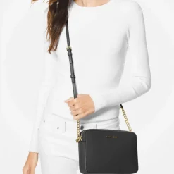 Bags|Dr. Martens MICHAEL Michael Kors Women's Jet Set Large Crossbody - Black