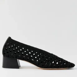 Heels|Hoka One One Miista Women's Taissa Woven Court Shoes - UK 3