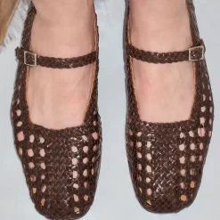 Flats|Dr. Martens Miista Women's Yeida Polished Leather Ballet Flats - UK 3