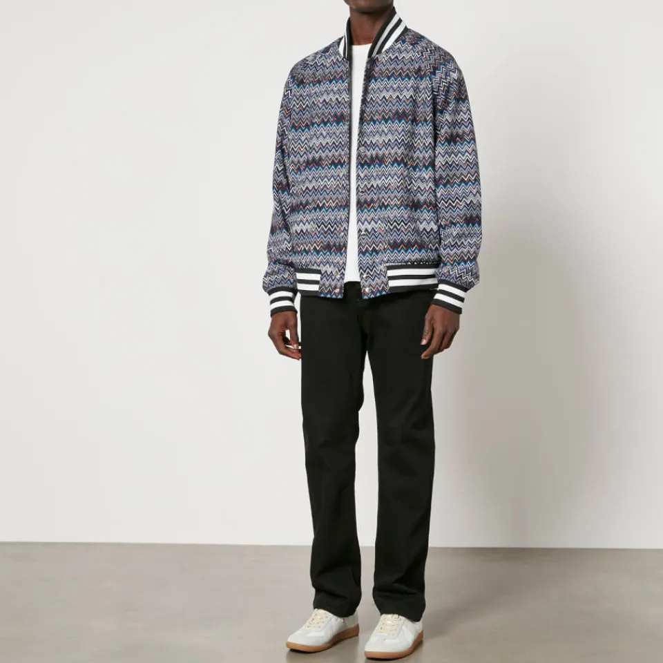Jackets|Coats|Dr. Martens Missoni Jacquard Cotton-Blend Bomber Jacket - IT 48/M
