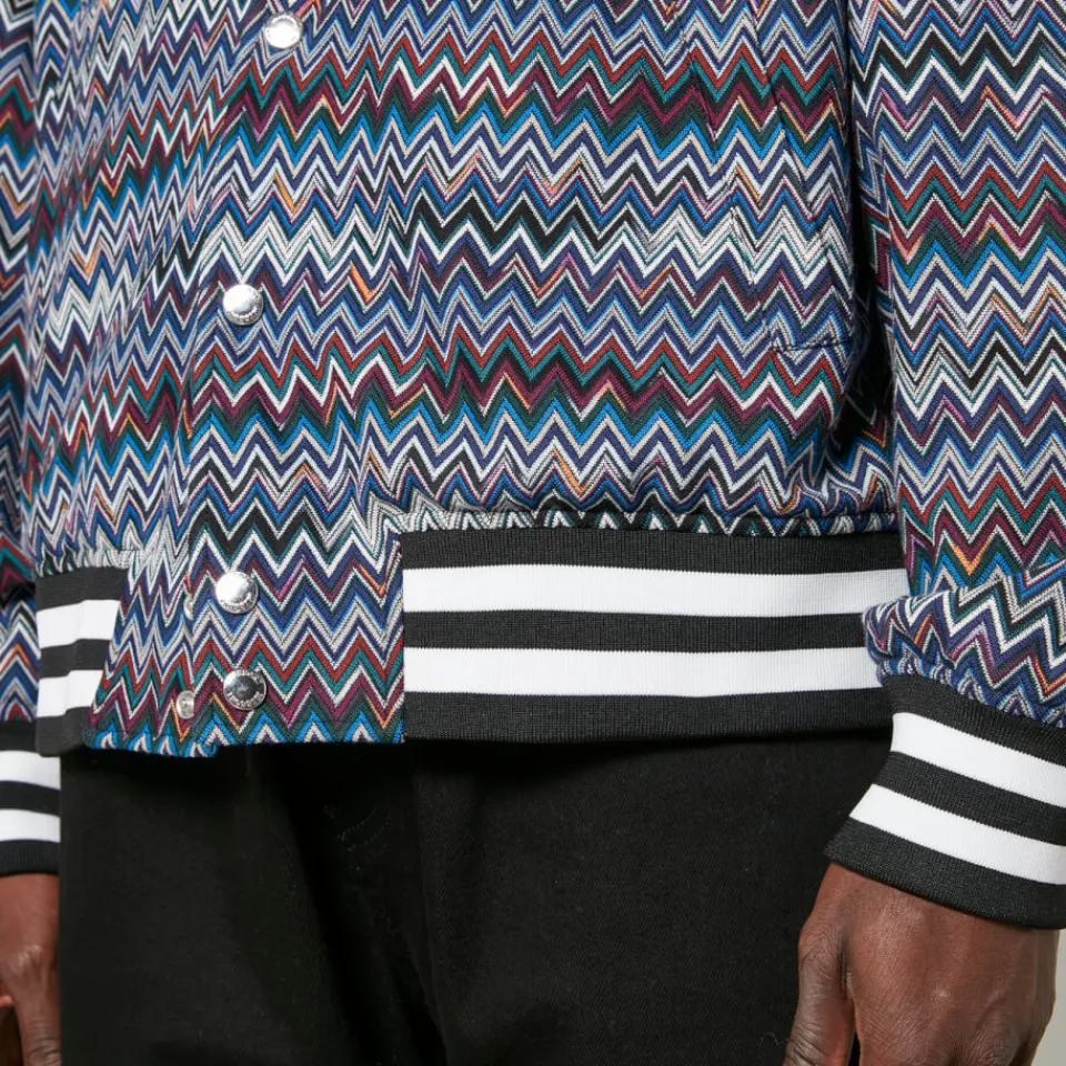 Jackets|Coats|Dr. Martens Missoni Jacquard Cotton-Blend Bomber Jacket - IT 48/M