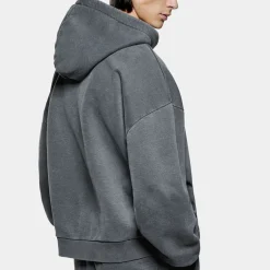 Loungewear|Sweatshirts|Dr. Martens MKI MIYUKI ZOKI Uniform Cotton-Blend Jersey Zip-Up Hoodie - S