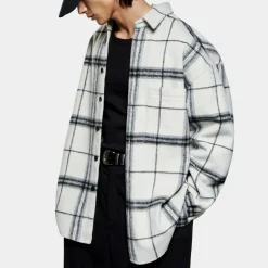 Shirts|Shirts|MKI MIYUKI ZOKU Checked Flannel Overshirt - S
