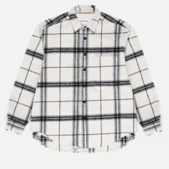Shirts|Shirts|MKI MIYUKI ZOKU Checked Flannel Overshirt - S