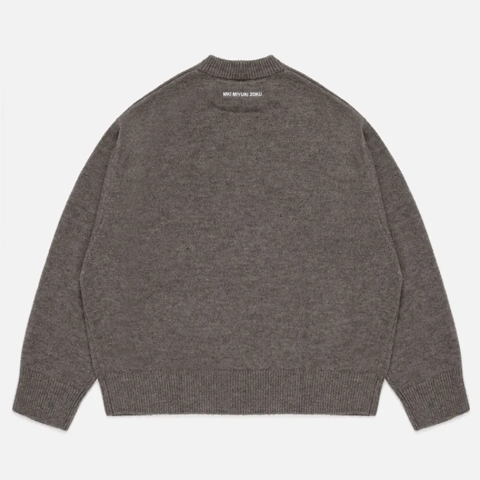 Knitwear|MKI MIYUKI ZOKU Chunky Ribbed-Knit Jumper - XL