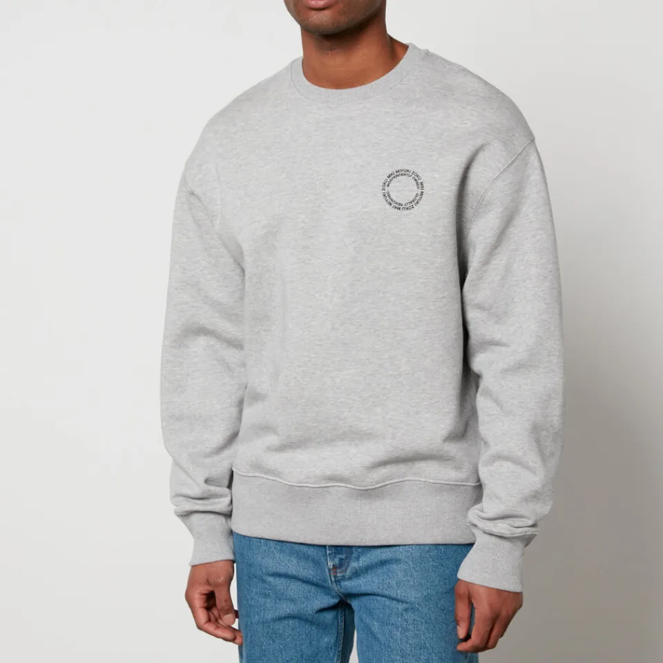 Sweatshirts|Autry MKI MIYUKI ZOKU Circle Cotton-Blend Jersey Sweatshirt - S