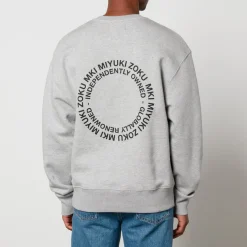 Sweatshirts|Autry MKI MIYUKI ZOKU Circle Cotton-Blend Jersey Sweatshirt - S