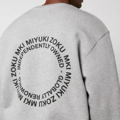 Sweatshirts|Autry MKI MIYUKI ZOKU Circle Cotton-Blend Jersey Sweatshirt - S