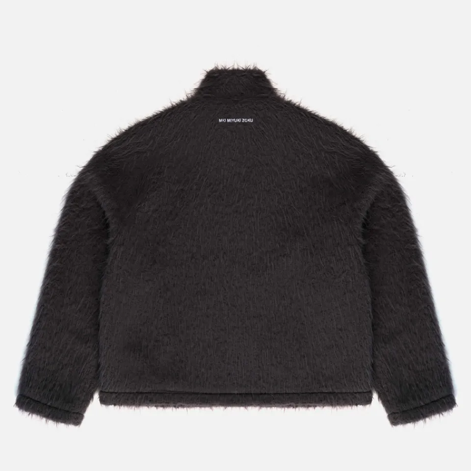 Jackets|Coats|MKI MIYUKI ZOKU Faux Fur Track Jacket - S
