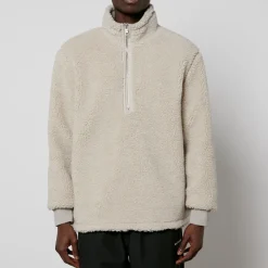 Sweatshirts|Dr. Martens MKI MIYUKI ZOKU Faux Shearling Quarter-Zip Jumper - S