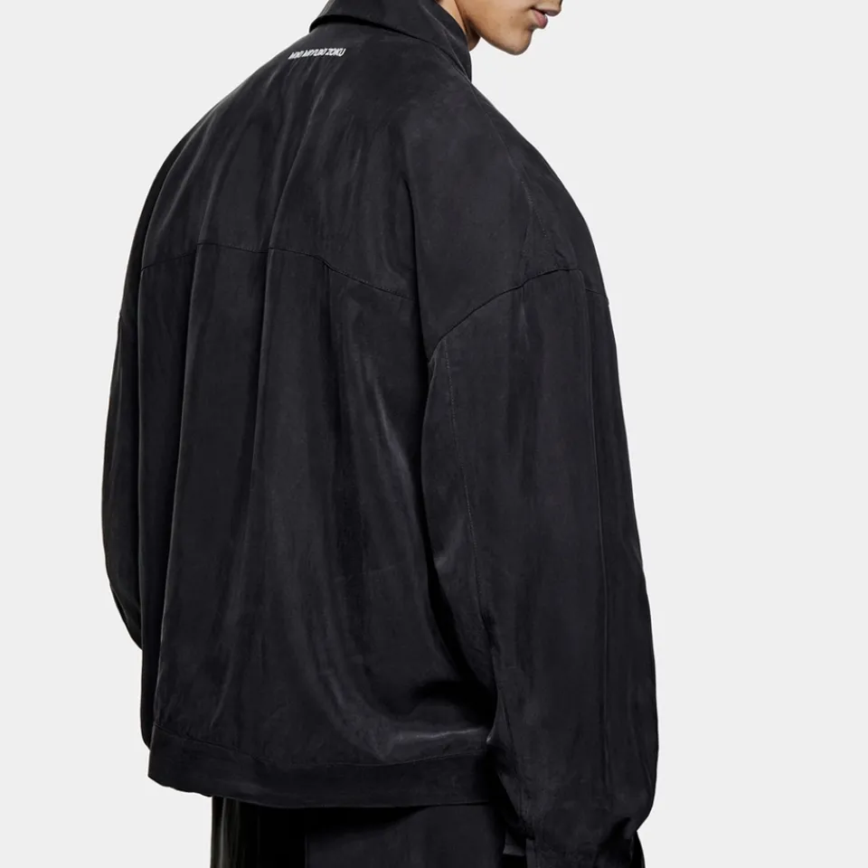Jackets|Coats|Dr. Martens MKI MIYUKI ZOKU Sandwash Cupro-Blend Trucker Jacket - S