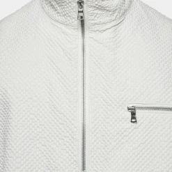 Sweatshirts|Dr. Martens MKI MIYUKI ZOKU Seersucker Quarter-Zip Jacket - S