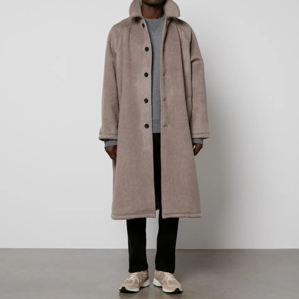 Jackets|Coats|Dr. Martens MKI MIYUKI ZOKU Wool-Blend Car Coat - L