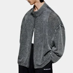 Loungewear|Jackets|MKI MIYUKI ZOKU Woven Cotton Track Jacket - S