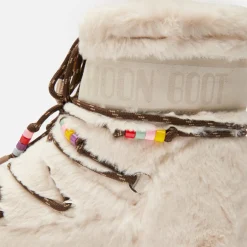 Boots|Dr. Martens Moon Boot Women's Icon Faux Fur Beads Boots - UK 6-7.5