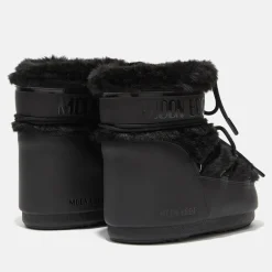 Boots|Moon Boot Women's Icon Faux Fur Low Boots - UK 3.5-5