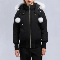 Jackets|Coats|Dr. Martens Moose Knuckles Debbie Cotton & Nylon-Blend Bomber Jacket - S