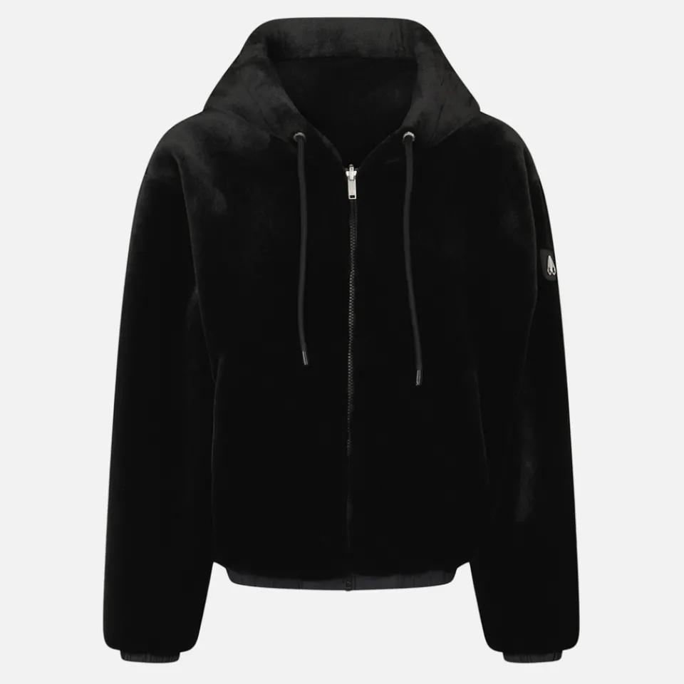 Jackets|Coats|Moose Knuckles Eaton Bunny Faux Fur and Shell Jacket - L