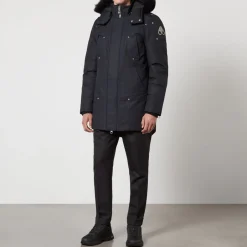 Jackets|Coats|Dr. Martens Moose Knuckles Original Stirling Cotton and Nylon-Blend Parka Jacket - S
