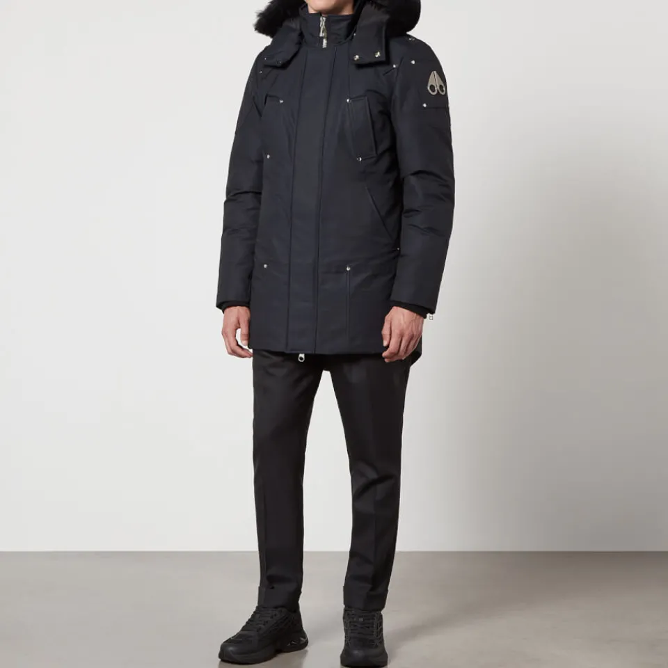 Jackets|Coats|Dr. Martens Moose Knuckles Original Stirling Cotton and Nylon-Blend Parka Jacket - S