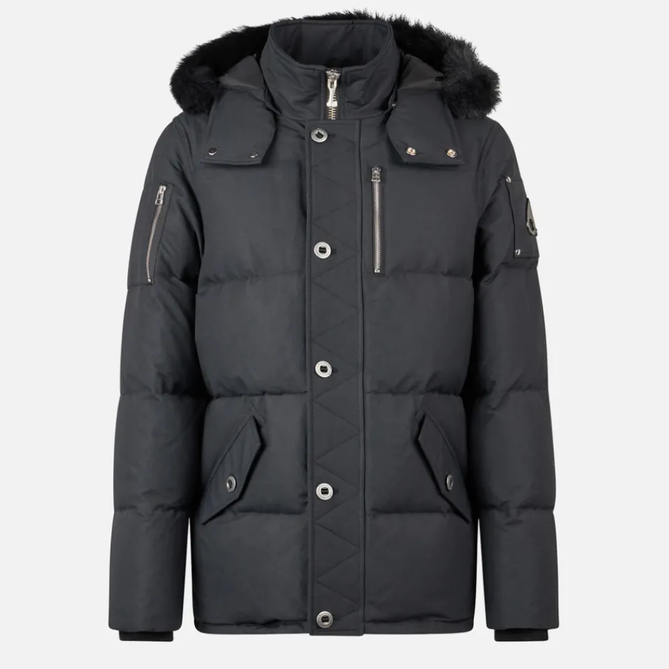 Jackets|Coats|Dr. Martens Moose Knuckles 3Q Cotton-Blend Shell Jacket - M