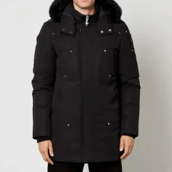 Jackets|Coats|Dr. Martens Moose Knuckles Stirling Cotton and Nylon-Blend Parka - M