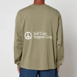 T-Shirts|T-Shirts|Dr. Martens Museum of Peace and Quiet Support Group Cotton-Jersey Top - S