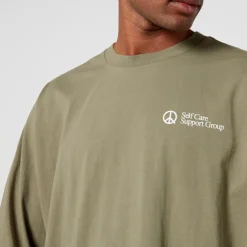 T-Shirts|T-Shirts|Dr. Martens Museum of Peace and Quiet Support Group Cotton-Jersey Top - S