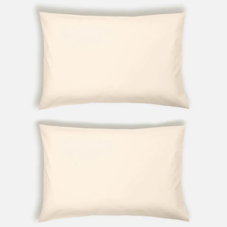 Bedroom|Home Textiles|ïn home 200 Thread Count 100% Organic Cotton Pillowcase Pair - Natural