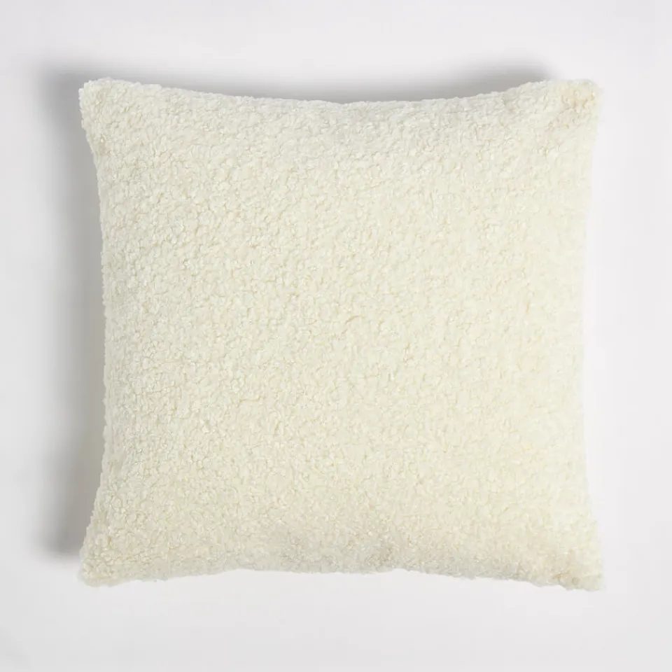 Bedroom|Home Textiles|ïn home Faux Sheep Skin Cushion - Charcoal - 50x50cm