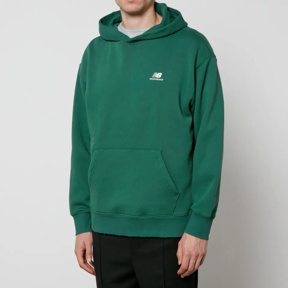 Sweatshirts|New Balance Hoops Cotton-Blend Hoodie - S
