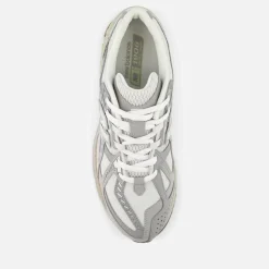 Trainers|Dr. Martens New Balance Men's 1906 Faux Leather and Mesh Trainers - UK 7