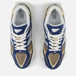 Trainers|Ganni New Balance Men's 9060 Suede and Mesh Trainers - UK 7