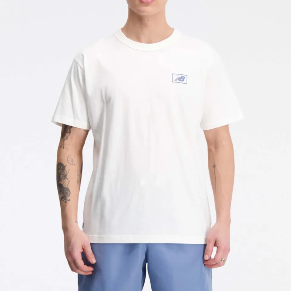 T-Shirts|T-Shirts|Dr. Martens New Balance NB Essentials Graphic Cotton-Jersey T-Shirt - S