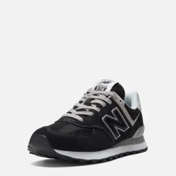 Trainers|Dr. Martens New Balance Women's 574 Evergreen Pack Trainers - Black - UK 3