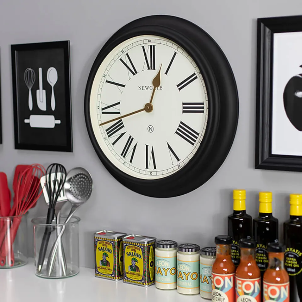 Bedroom|Dr. Martens Newgate Chocolate Shop Clock - Black
