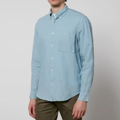 Shirts|Shirts|AMI NN.07 Arne Linen Shirt - XXL