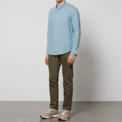 Shirts|Shirts|AMI NN.07 Arne Linen Shirt - XXL