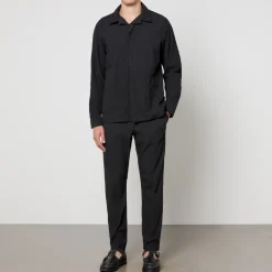 Trousers|AMI x Coggles NN.07 Bill Cotton-Blend Seersucker Trousers - W36/L32