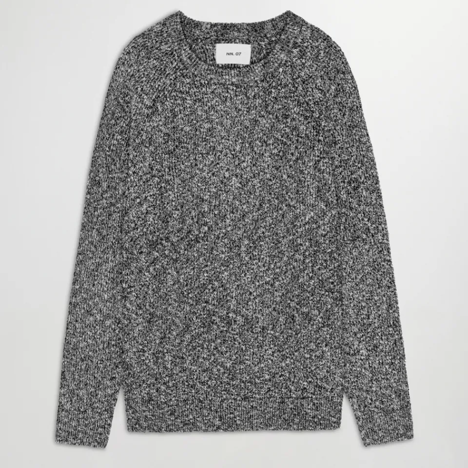 Knitwear|NN.07 Jacobo Boucle Yarn Jumper - M