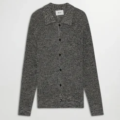 Cardigans|Knitwear|Dr. Martens NN.07 Jacobo Cotton-Knit Polo Cardigan - S