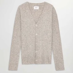 Cardigans|Knitwear|NN.07 John V-Neck Wool-Blend Cardigan - M