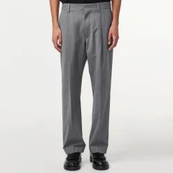 Trousers|Dr. Martens NN.07 Kay Pinstriped Woven Trousers - W30/L32