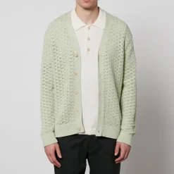 Cardigans|Knitwear|Dr. Martens NN.07 Manuel Crocheted Cotton Cardigan - XL