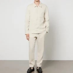 Shirts|Shirts|Autry NN.07 Olav Linen Overshirt - S