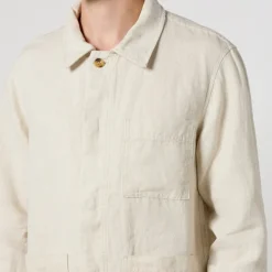 Shirts|Shirts|Autry NN.07 Olav Linen Overshirt - S