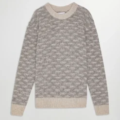 Knitwear|Thom Browne NN.07 Zackarias Alpaca-Blend Regular Fit Jumper - L